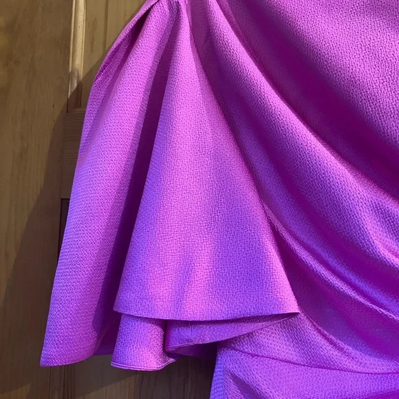 Solace London gorgeous pink one shoulder dress - Picture 6 of 8